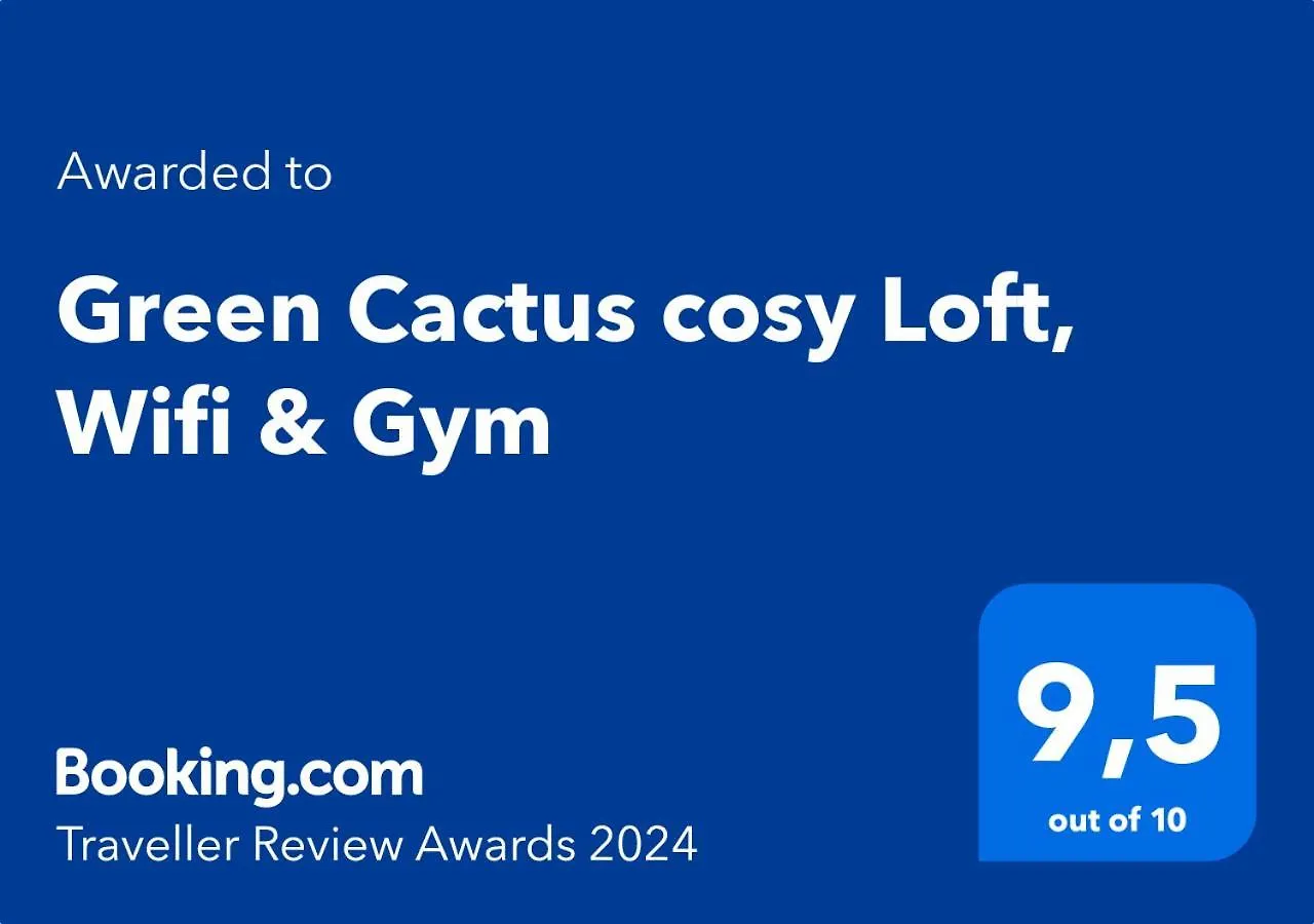 Green Cactus Cosy Loft, Wifi & Gym Apartment Santa Cruz de Tenerife Spain